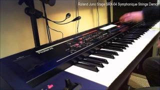 Video thumbnail for Roland Juno Stage & SRX-04 Symphonique Strings by muzikman2008