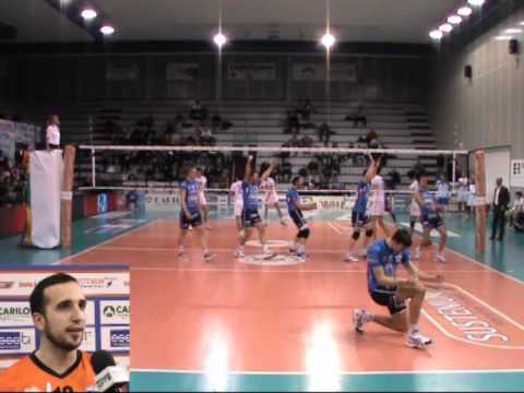 Loreto-Club Italia 3-1, quinta di ritorno A2 maschile 2011/12