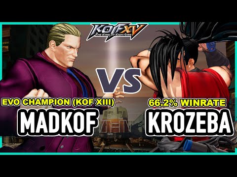KOF XV 🔥 Madkof (Geese/Clark/Heidern) vs Krozeba (Haohmaru/Goenitz/Darli)