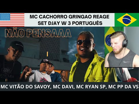 CACHORRO REACT 🐶 SET Djay W 3 - MC Vitão do Savoy, MC Davi, MC Ryan SP e MC PP DA VS