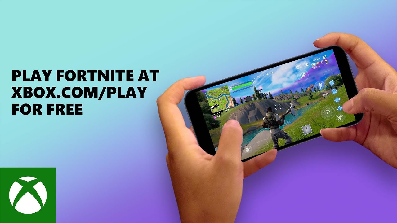 Play Fortnite at xbox.com/play with Xbox Cloud Gaming for free - YouTube