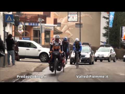 Giro d'Italia in tandem - L'arrivo a Predazzo Valle di Fiemme