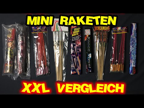Mini-Pfeif-Raketen Vergleich XXL | Panda/Lesli/Keller/Weco...