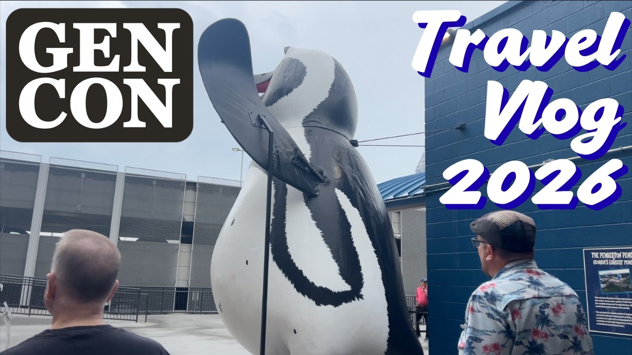 Gen Con Travel Vlog 2026