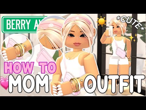 Trendy Light Pink MOM OUTFIT & OUTFIT CODES For Berry Avenue!