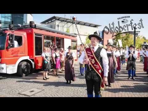 Einmarsch ins Festzelt