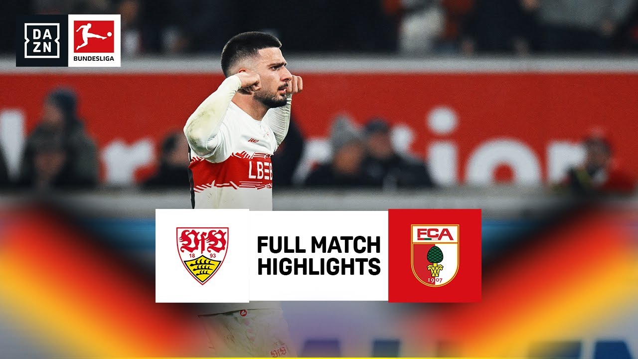 VfB Stuttgart vs. FC Augsburg | Bundesliga Highlights | Matchday 10 | 2025-2026