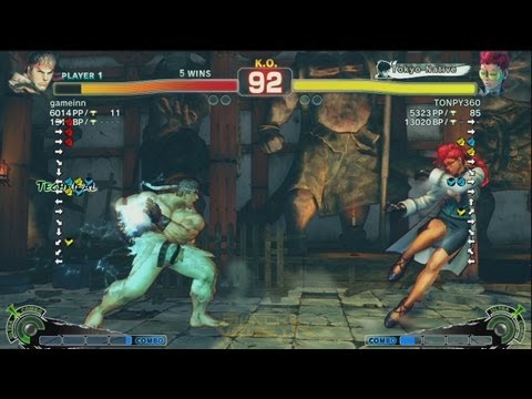 Daigo Umehara (Ryu) vs Tonpy (Viper) - AE 2012 Match *1080p*