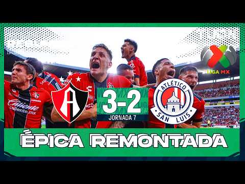 Highlights and goals - Atlas vs Atlético de San Luis | Liga MX - Matchday 7 Clausura 2026 | TUDN