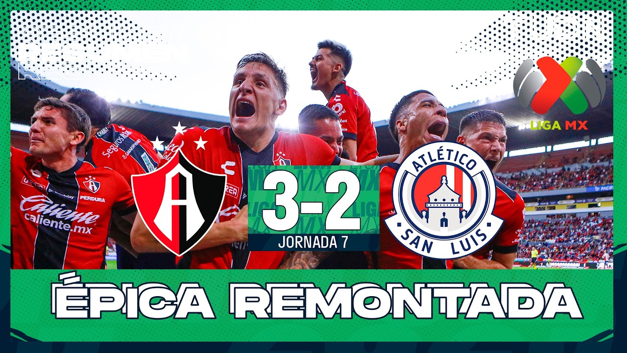 Atlas vs Atlético San Luis Highlights