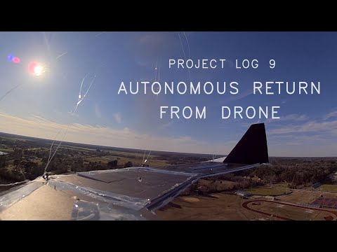 High Altitude Balloon Glider - PL9: Autonomous glider dropped from drone
