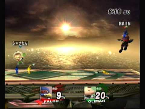 RAIN(Falco) vs Nietono(Olimar) - Numabura season2-2 Class A Grandfinal 3/3 SSBB
