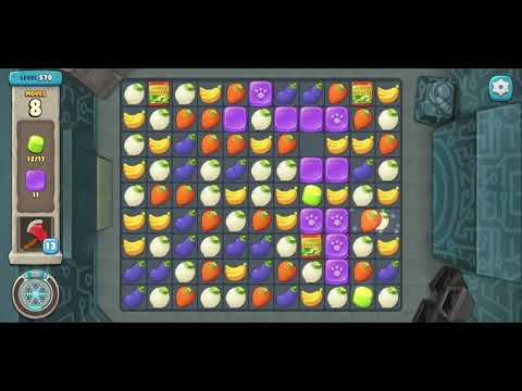 We Bare Bears Match3 Repairs Level 570 - No Boosters