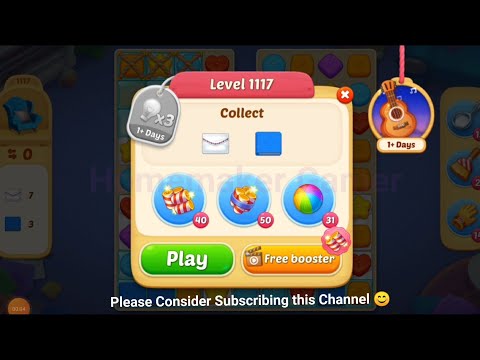 Matchington Mansion Level 1117, Level 1118 & Level 1120(Hard Level) - iOS/ Android