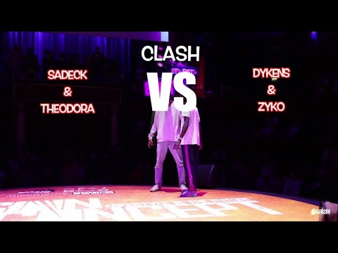 THEODORA & SADECK vs ZYKO & DYKENS | Clash | Fusion Concept 2017