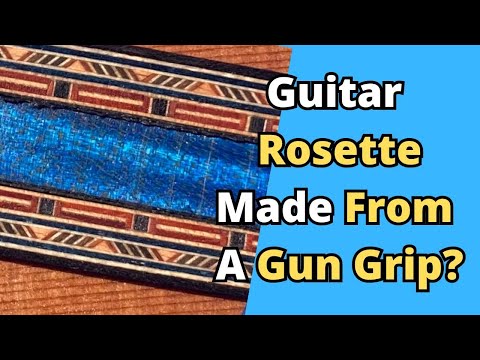 Gun Grip Guitar Rosette | David Schramm Luthier