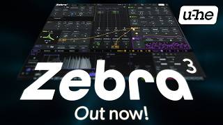 Video thumbnail for Zebra 3 – Out now! by u-he
