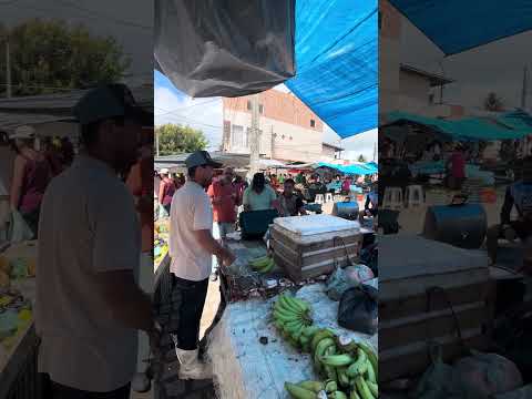 Mostrando a feira livre de Lagoa do Ouro a última feira desse mês de abril ￼