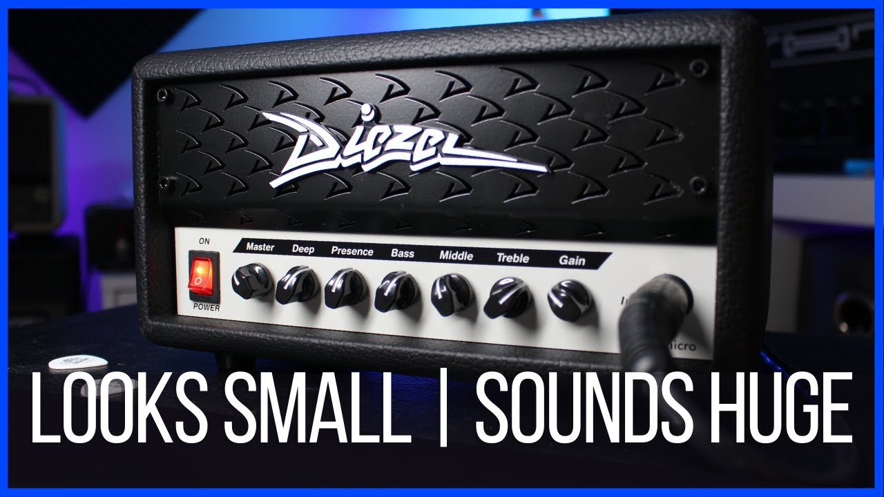 Diezel VH Micro Mini Head - Huge VH4 Tones! - YouTube