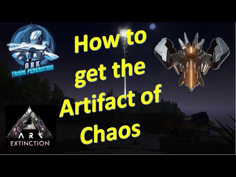 ARK Official PVE: Gathering the Artifact of Chaos on Extinction