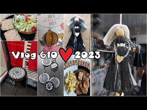 Vlog 610/23 - andělka, šperky a houbová omáčka