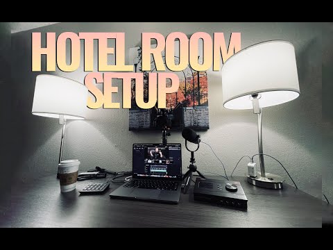 My Mobile Hotel Room Setup!