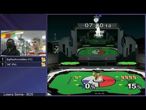 GSS 98 SSBM - BigRedAnimeBike (Green Fox) vs. Alt (Red Fox) - Melee LSF