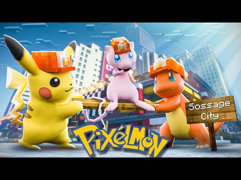 We Built the Biggest City in Pixelmon! | Minecraft Pixelmon [E4]