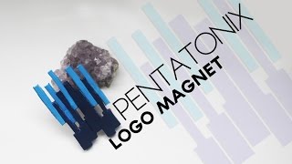 DIY- Pentatonix Logo Magnet