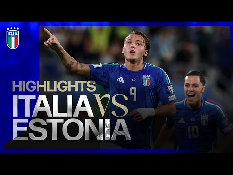 Highlights: Italia-Estonia 5-0 | Qualificazioni Mondiale 2026