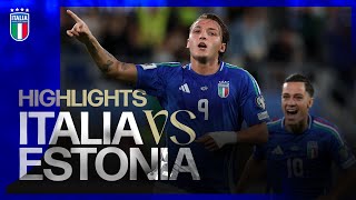Highlights Italia Vs Estonia (5-0) di Kualifikasi Pildun 2026, Gli Azzurri Siap Tampil di World Cup