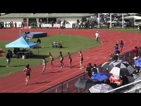Women's 800m Sprint Medley Relay Heat 1 Finals 2020 Walter Dix Relays