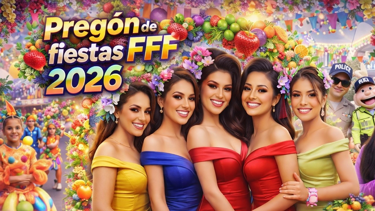 Ambato dresses up for the festival: this is how the Flowers and Fruits proclamation went