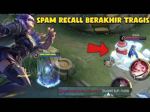XAVIER SPAM RECALL IN FRONT OF TOP GLOBAL NATALIA GONE WRONG - MLBB