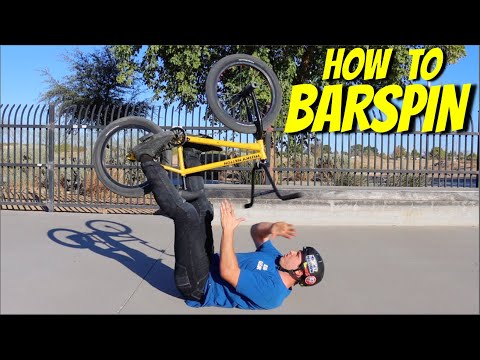 BMX - How To BARSPIN (100% MOST HELPFUL)