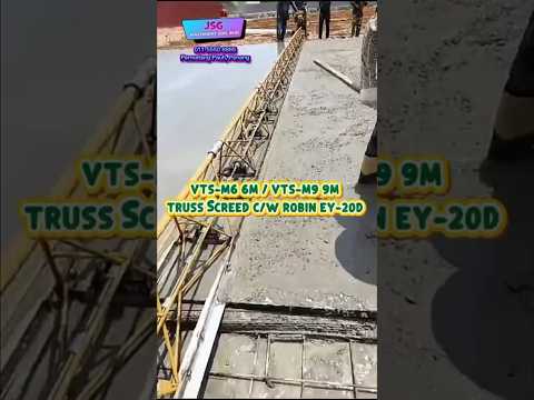 TOKU VTS-M6 6M / VTS-M9 9M Truss Screed with Robin EY-20D Engine