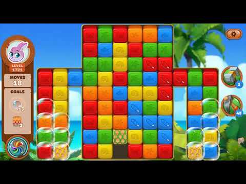 Lost Island Blast Adventure Level 1721 NO BOOSTERS - A S GAMING