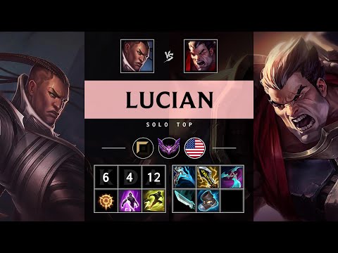 Lucian Top vs Darius - NA Master Patch 25.11