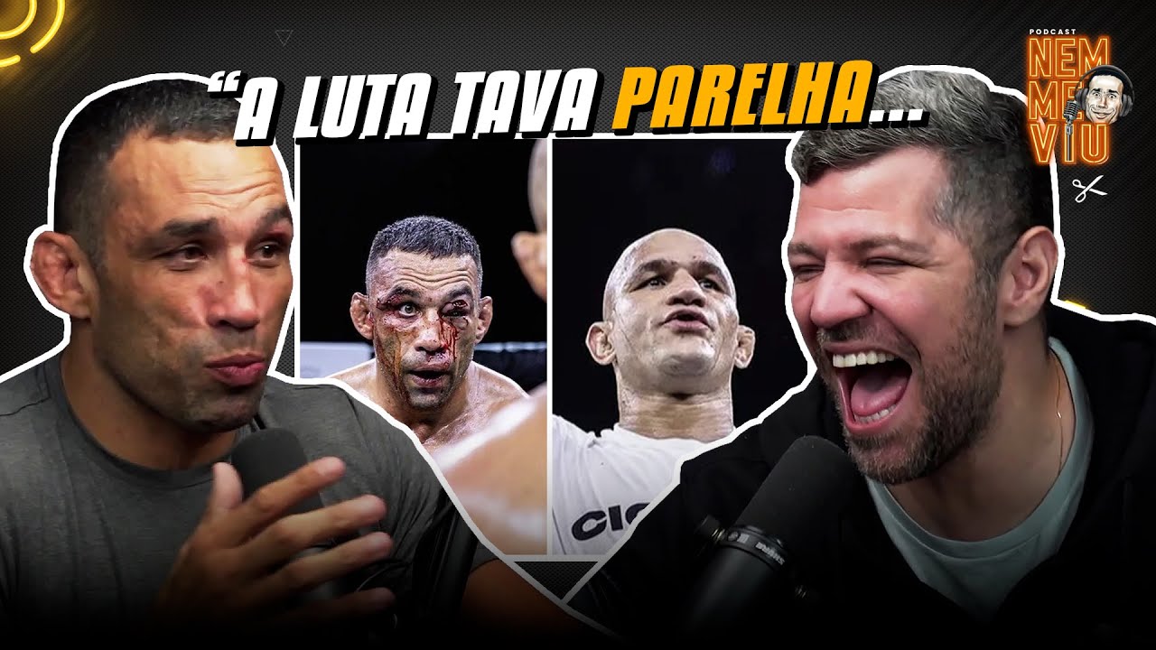 VICTOR SARRO RINDO DA CARA DO WERDUM AO VIVO