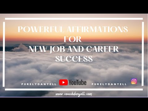 Powerful Affirmations Career Succes - Manifestation Dream Job - Law of Attraction - Success Magnet