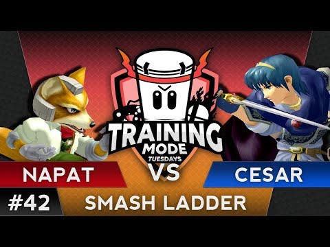 TMT 42 - Napat (Fox) VS Cesar (Marth) - SSBM Smash Ladder - Melee