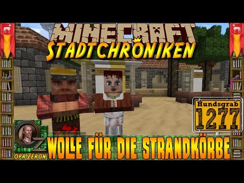 Minecraft #1277 -Stadtchroniken- Wolle für die Strandkörbe [HD+Deutsch]