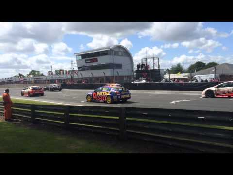 Oulton Park BTCC - Touring Car Race Start - Race 1 (2015)