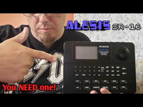 Alesis sr-16 drum machine - Image 2