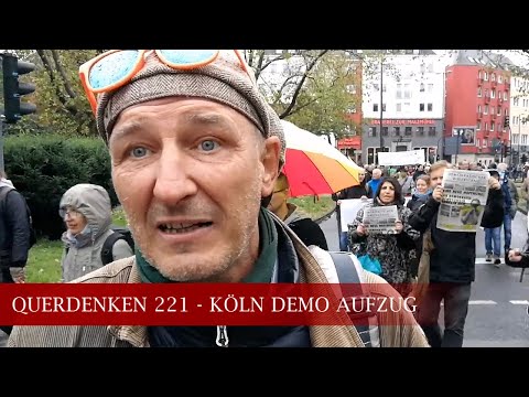 LIVE Querdenken 221 - Köln Demo Aufzug 26.09.2020 Full End