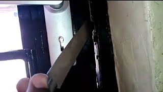 How to open door without a key