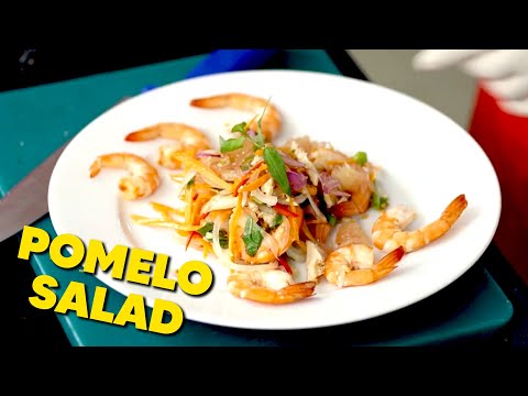 Professional Baker Teaches You How To Make POMELO SALAD!