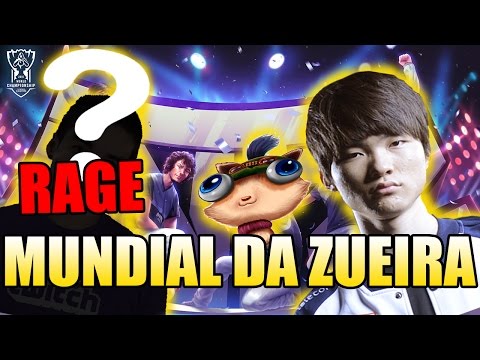 MUNDIAL DA ZUEIRA #8 - JOGADOR BANIDO POR RAGE E FAKER LAGADO