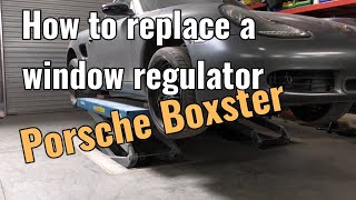 Porsche Boxster & Cayman (981/718) Door Glass: Fixing Rattles, Wind