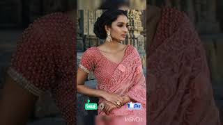 Georgeous net saree blouse design partywear/pink shades saree blouse|| off shoulder blouse design 💖💖
